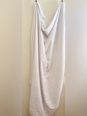 White Mattress protector - Soft Fitted size TWIN